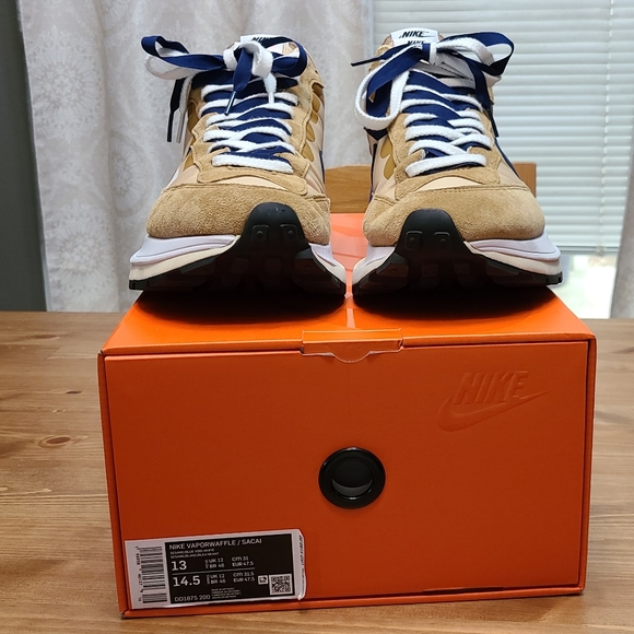 Nike × Sacai Vaporwaffle 'Sesame' - Picture 3 of 5